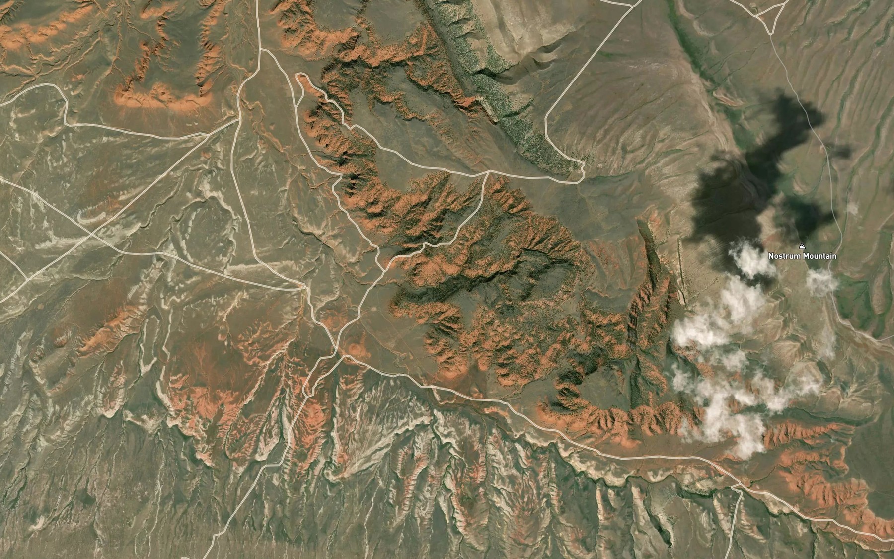 Satellite map of the Big Eagle Spring