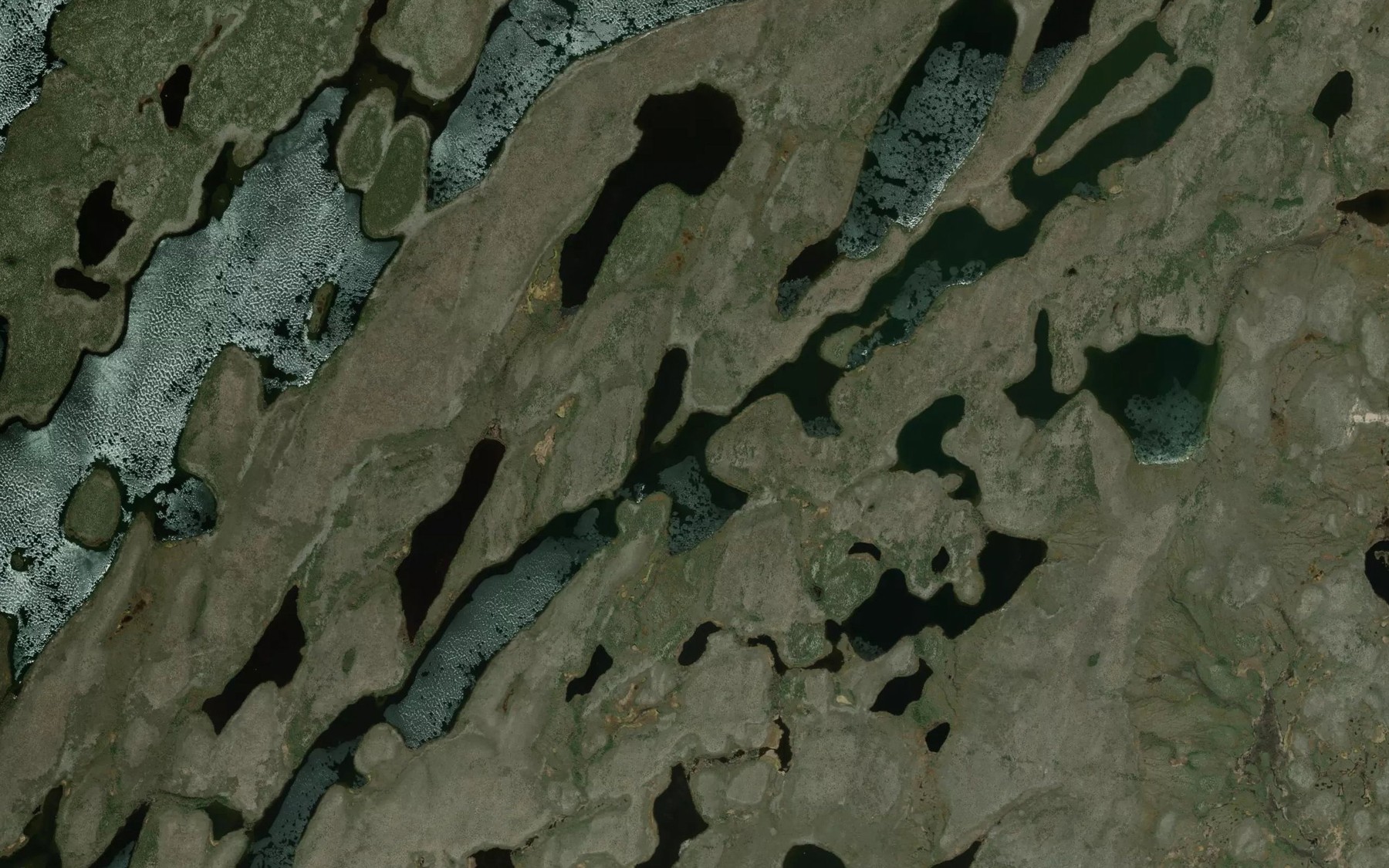 Satellite map of the Beech Lake