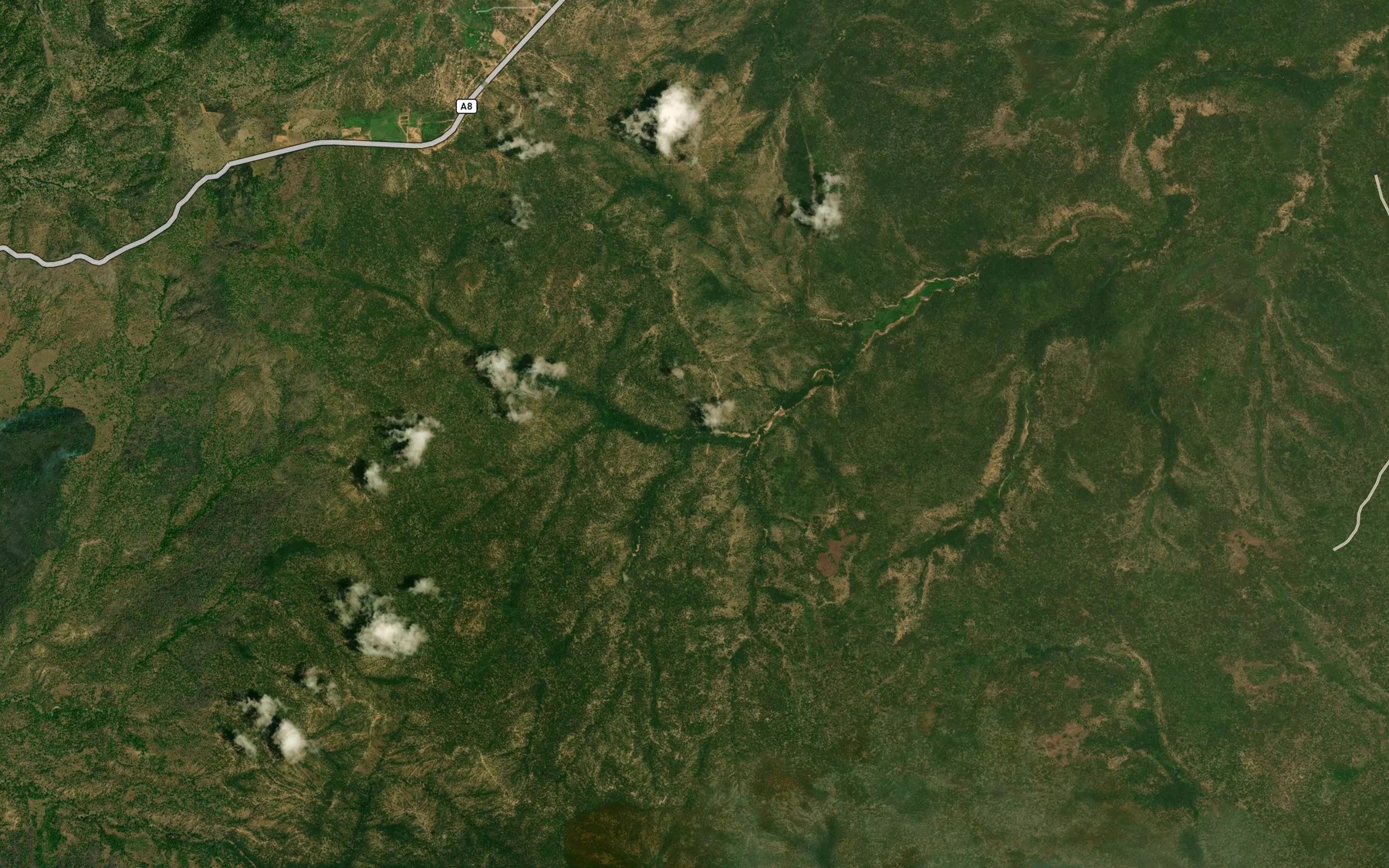 Satellite map of the Bushipal