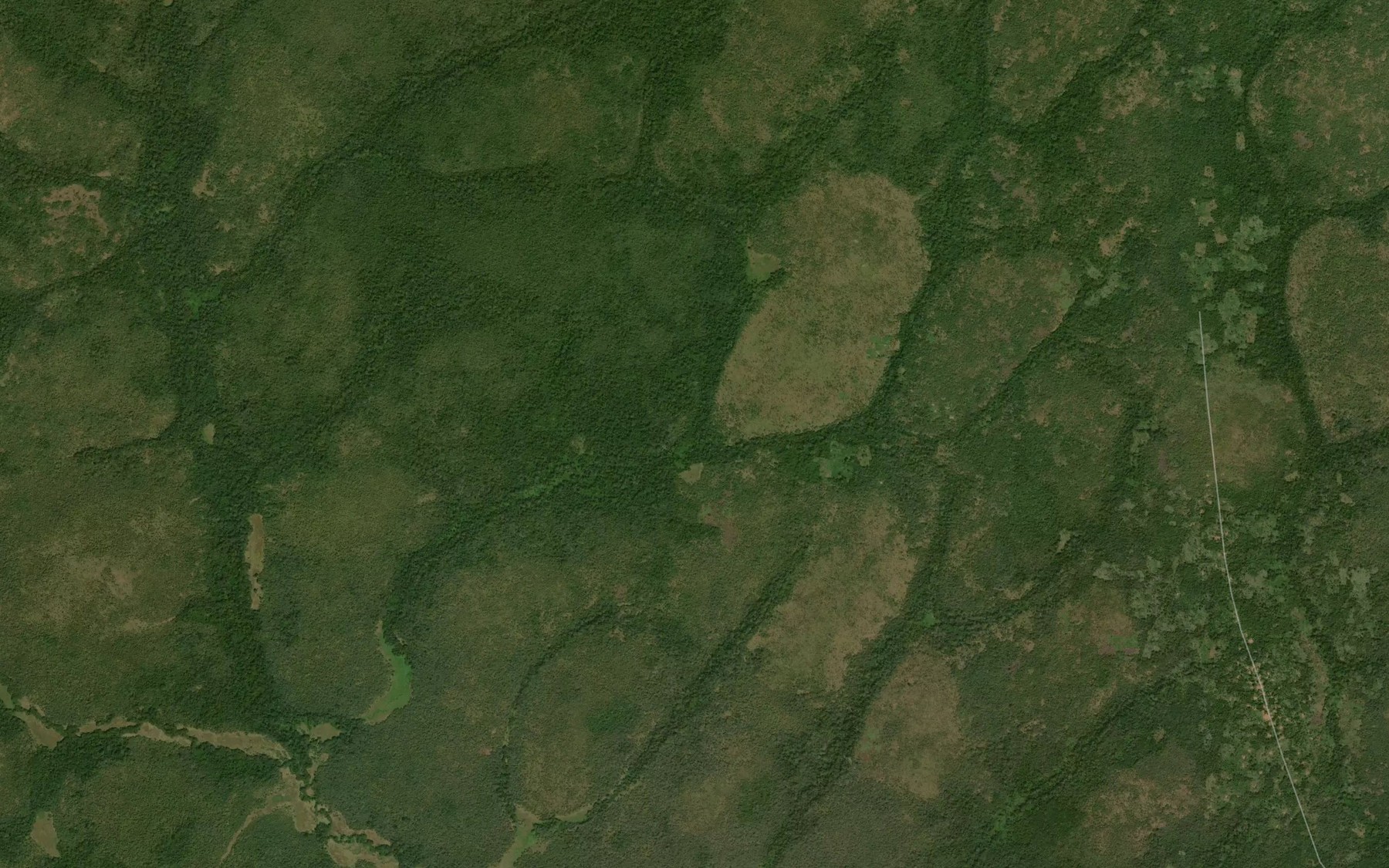 Satellite map of the Baliwa