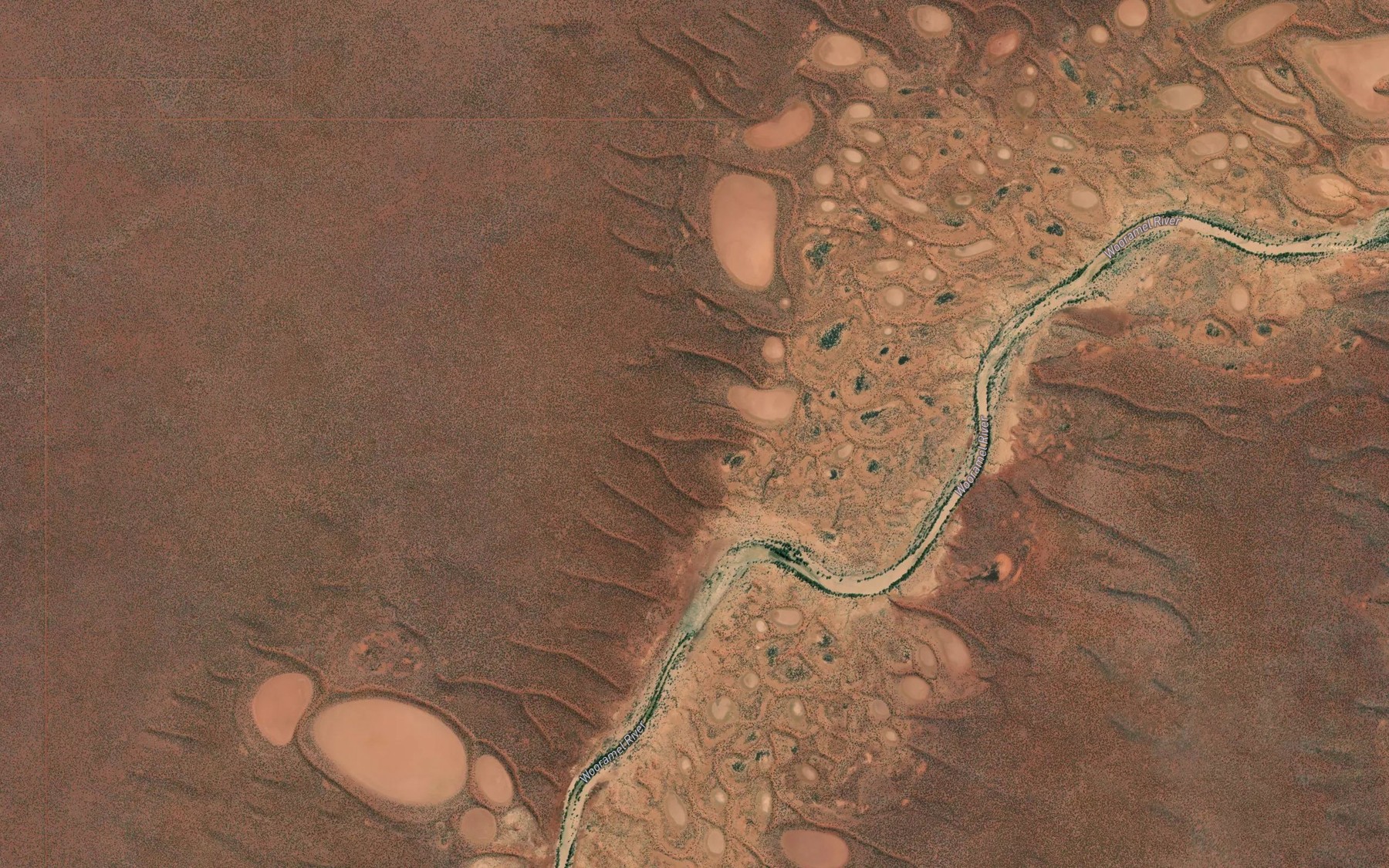 Satellite map of the Mundilya Pool