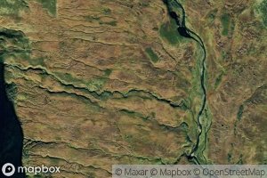Satellite map of the Skavdalselva