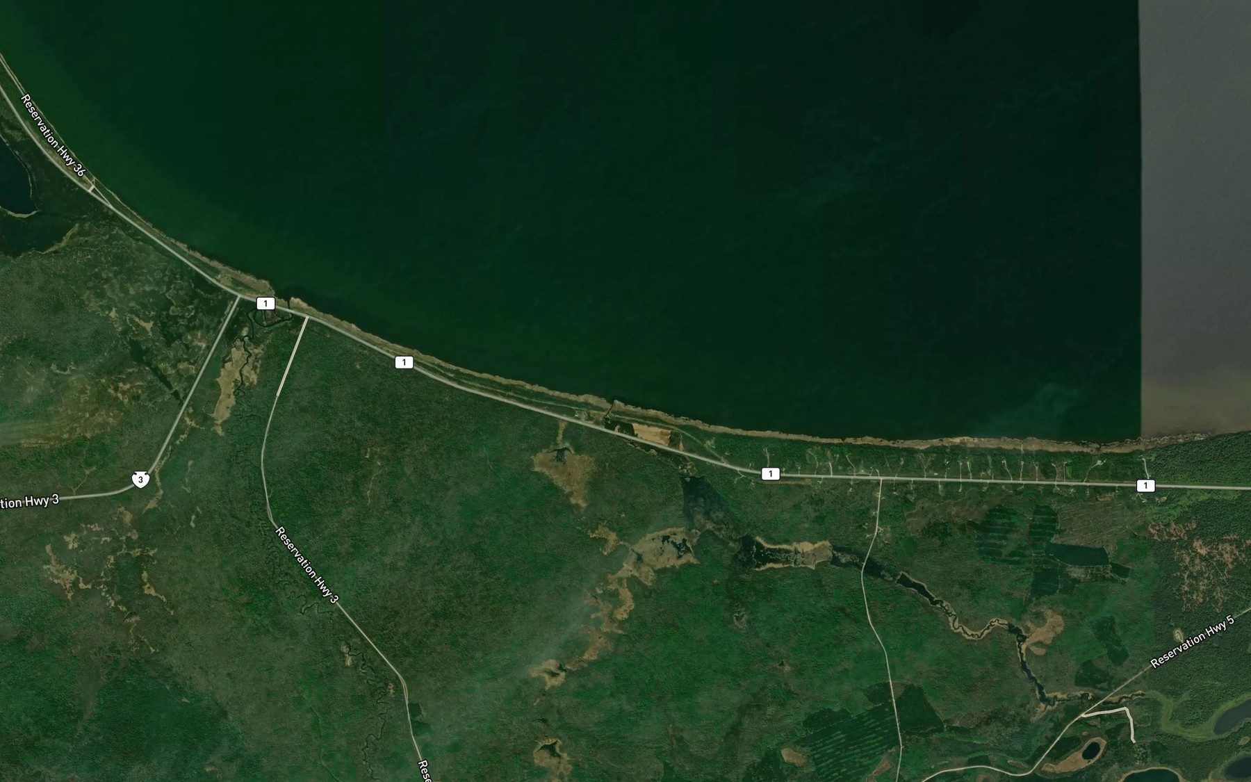 Satellite map of the Spot 7