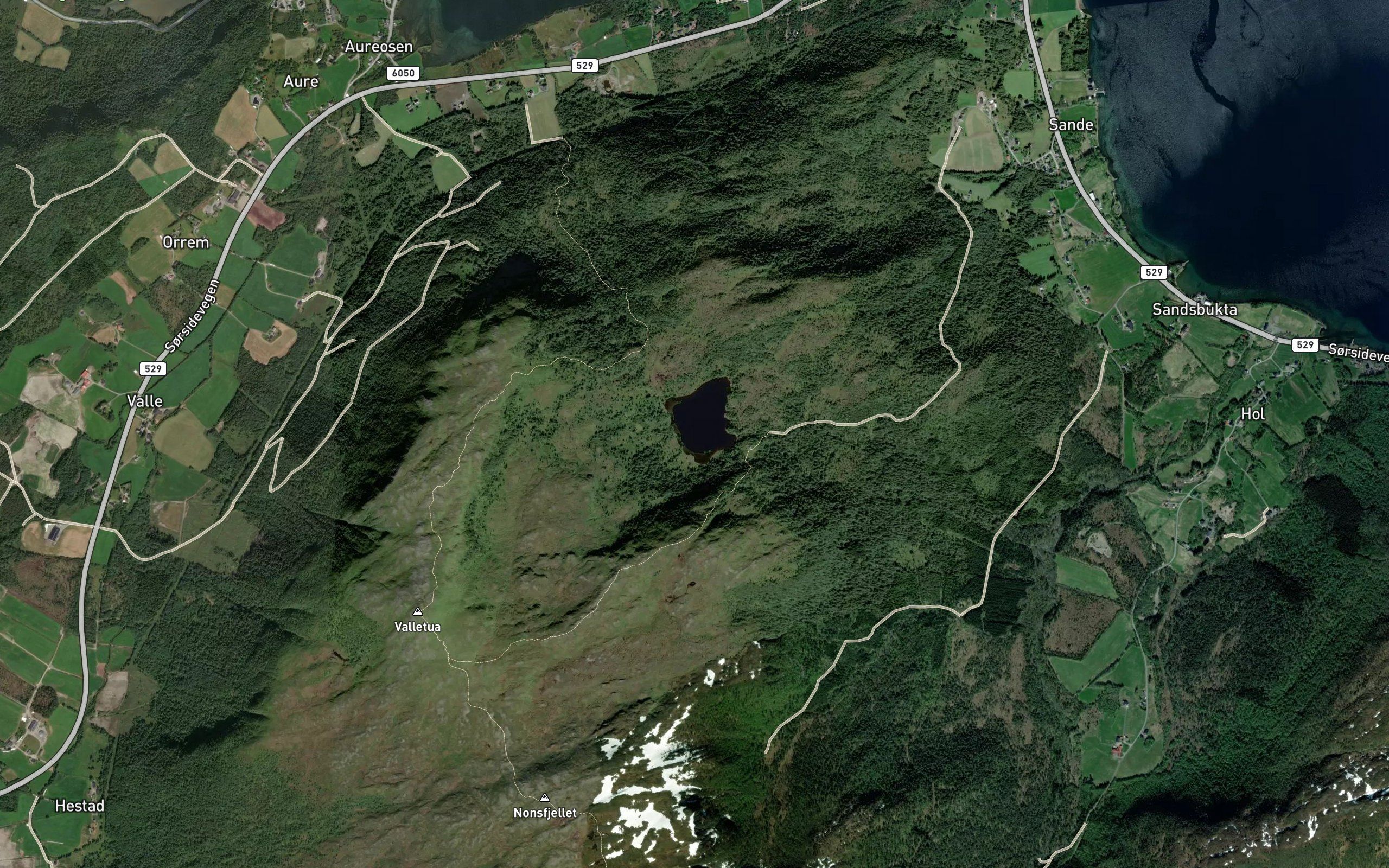 Fjellsetervatnet Boysetervatnet
