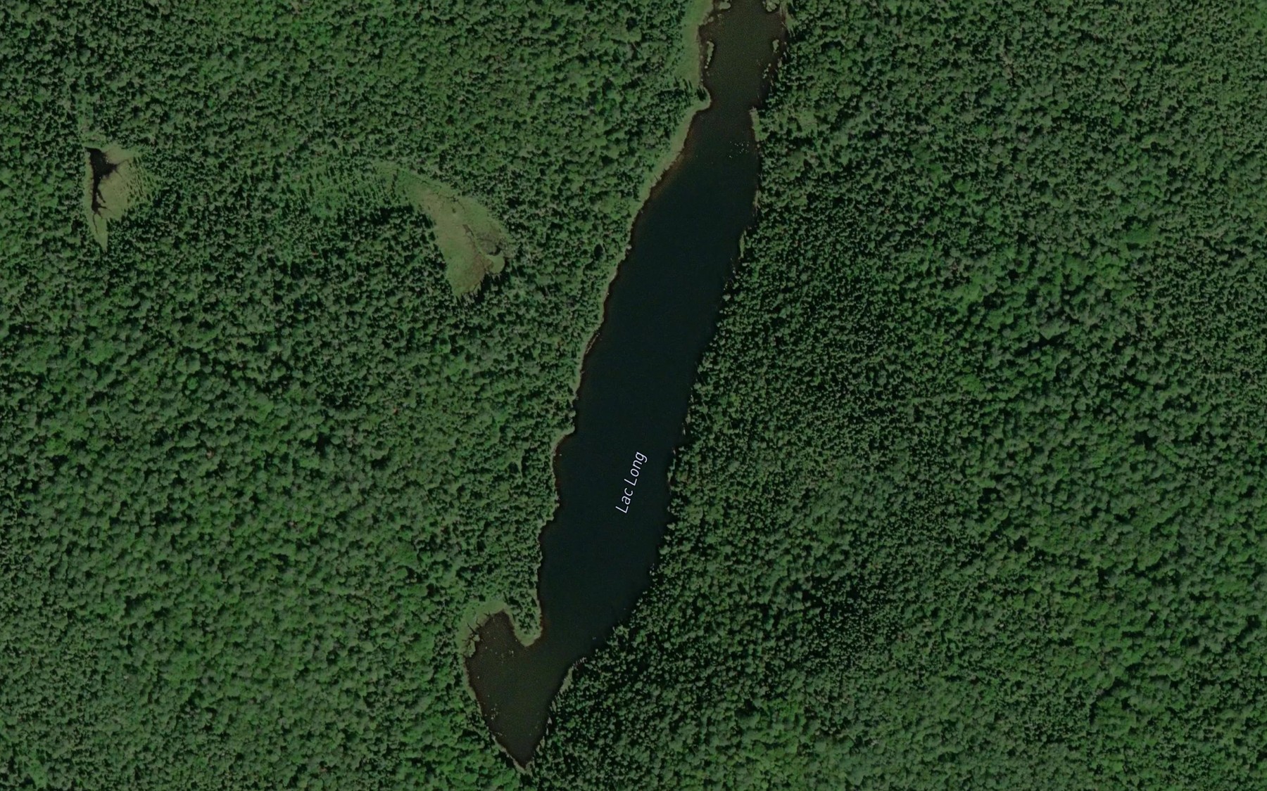 Satellite map of the Lac Long