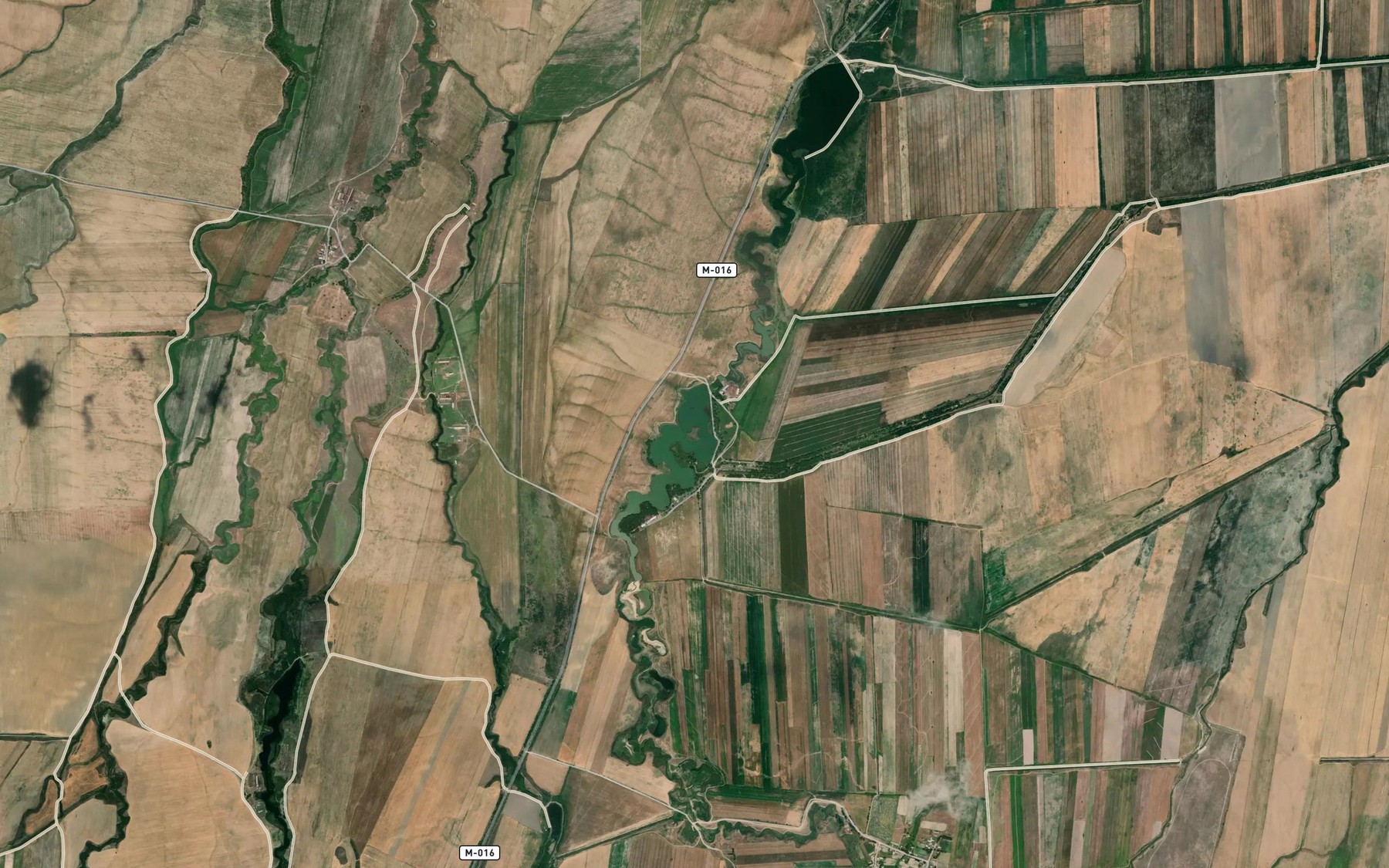 Satellite map of the Vodokhranilishche Sed'moye Stepninckoye