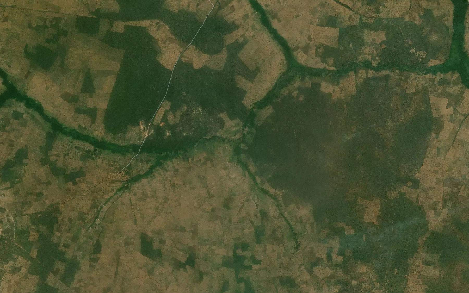 Satellite map of the River Mutun