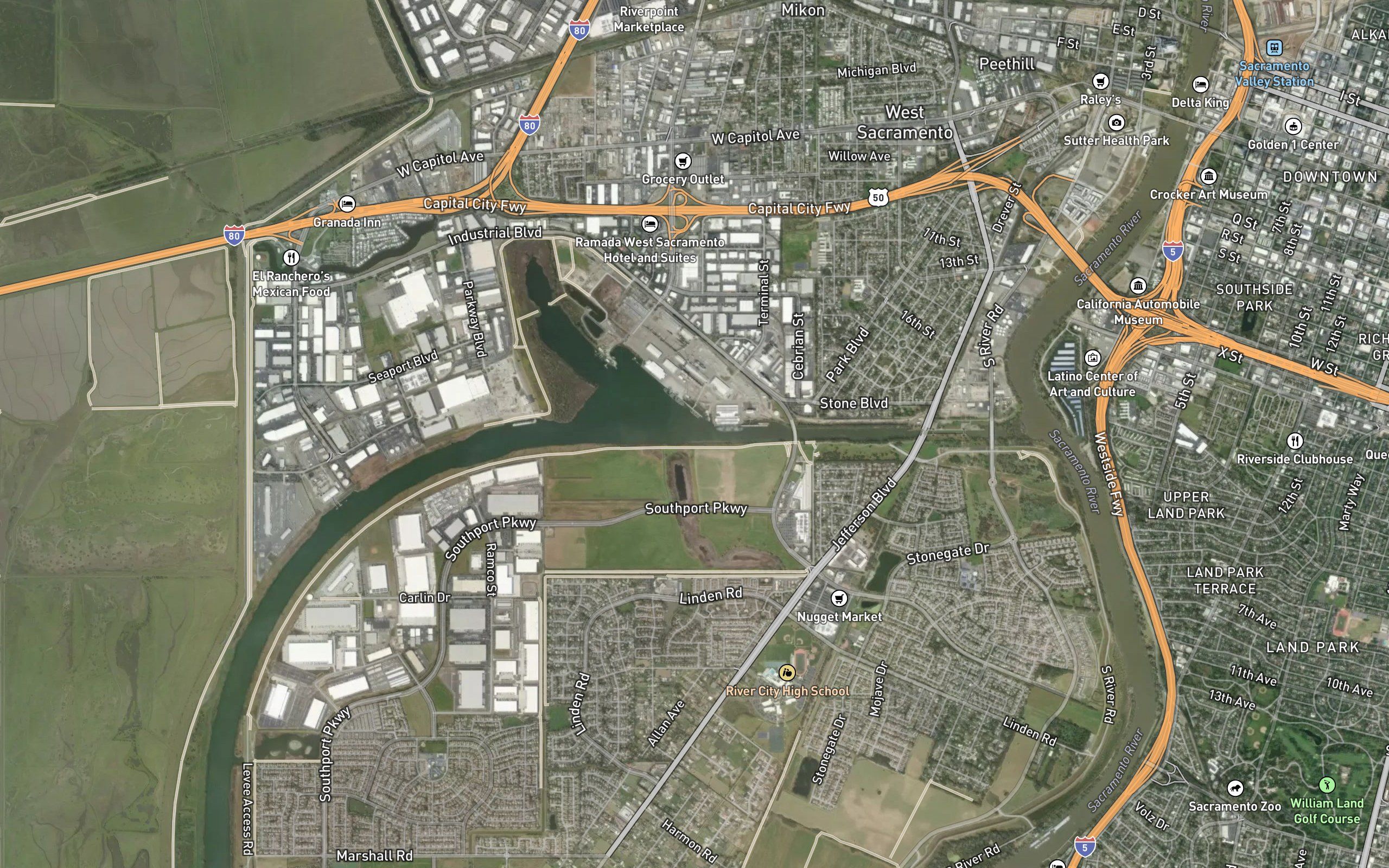 Sacramento River Channel