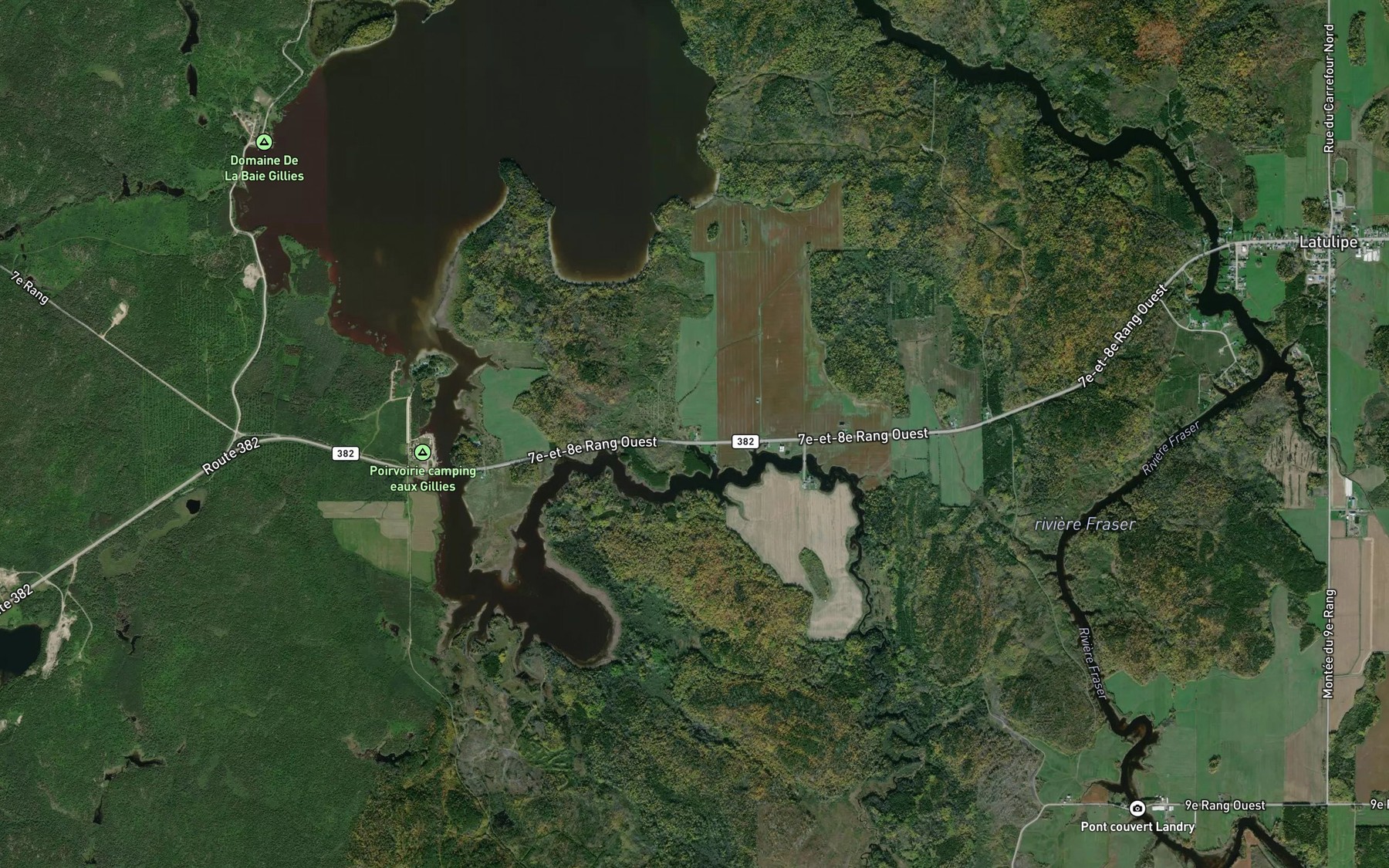 Satellite map of the Cours d'eau Richard