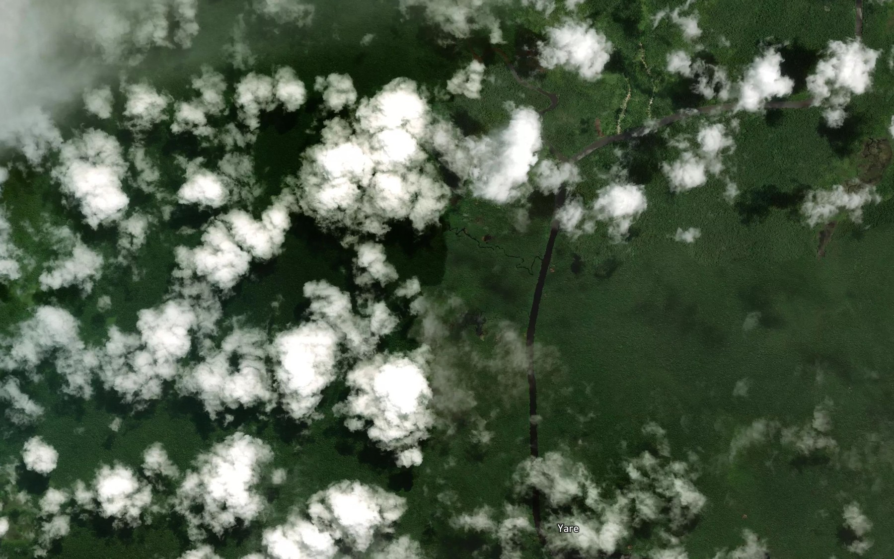 Satellite map of the Haddem