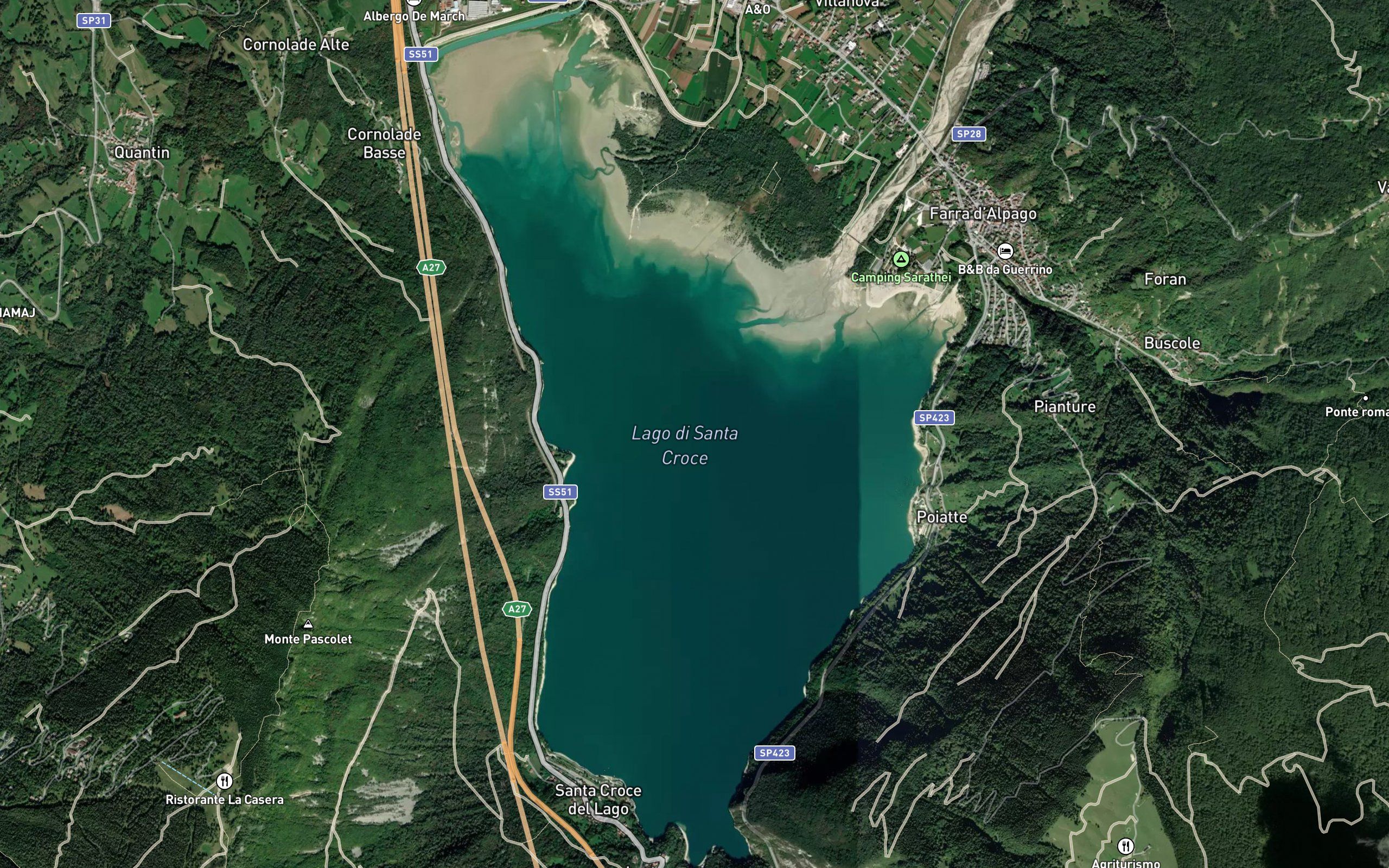 Lago di Santa Croce