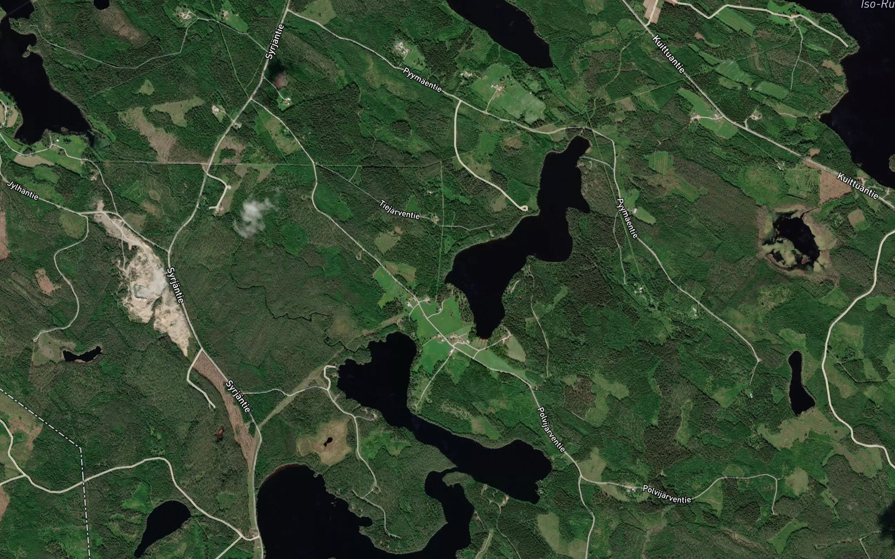 Satellite map of the Morkolahti