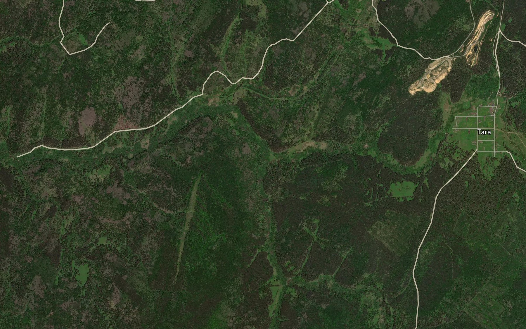 Satellite map of the Lapa