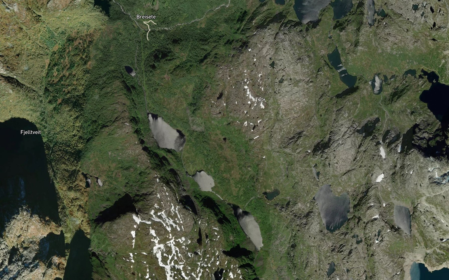 Satellite map of the Botnatjorn