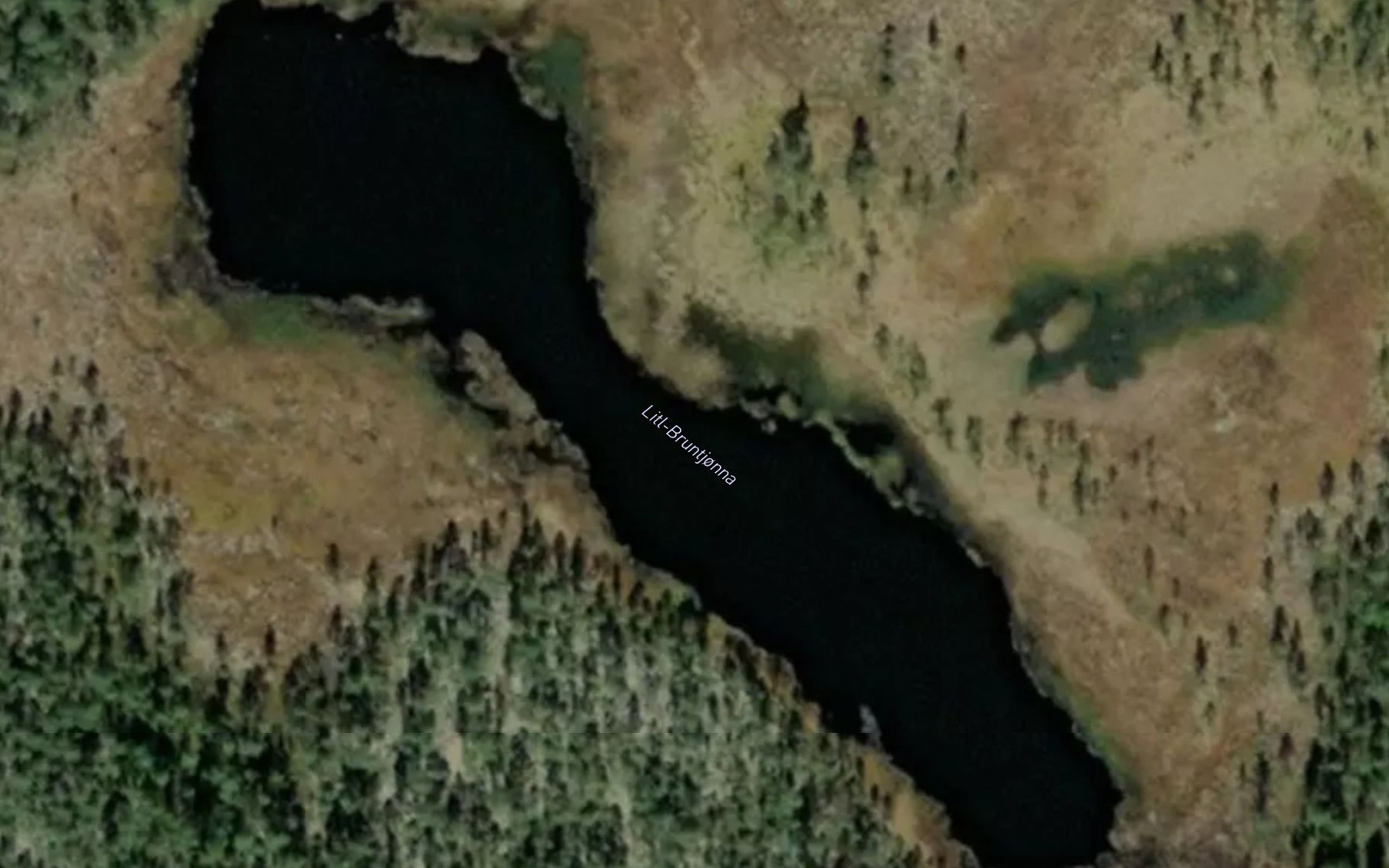 Satellite map of the Bruntjorn,l