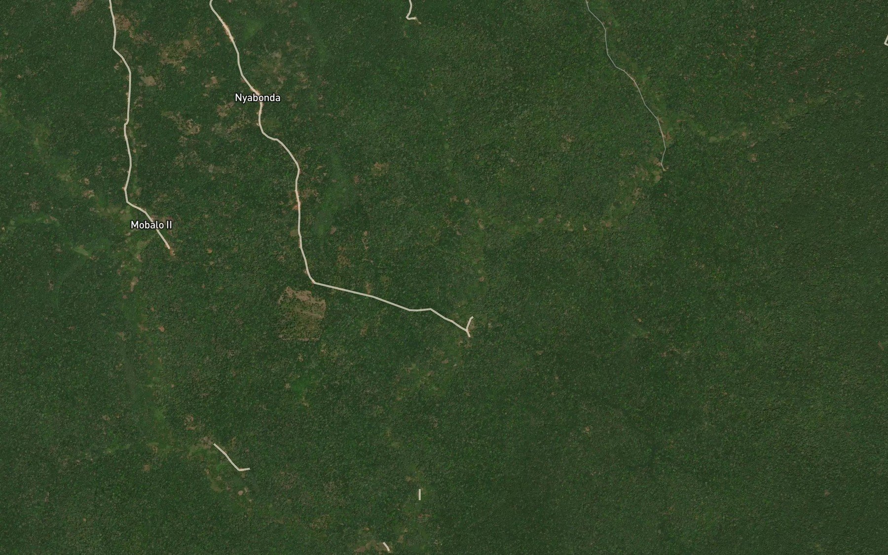 Satellite map of the Djalibekwi