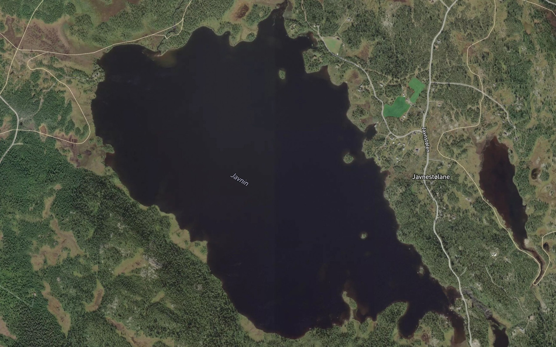 Satellite map of the Javnin