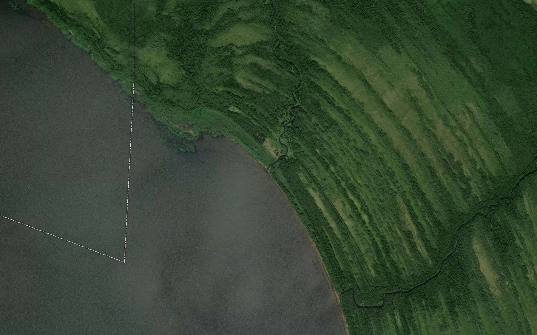 Satellite map of the Gumborka