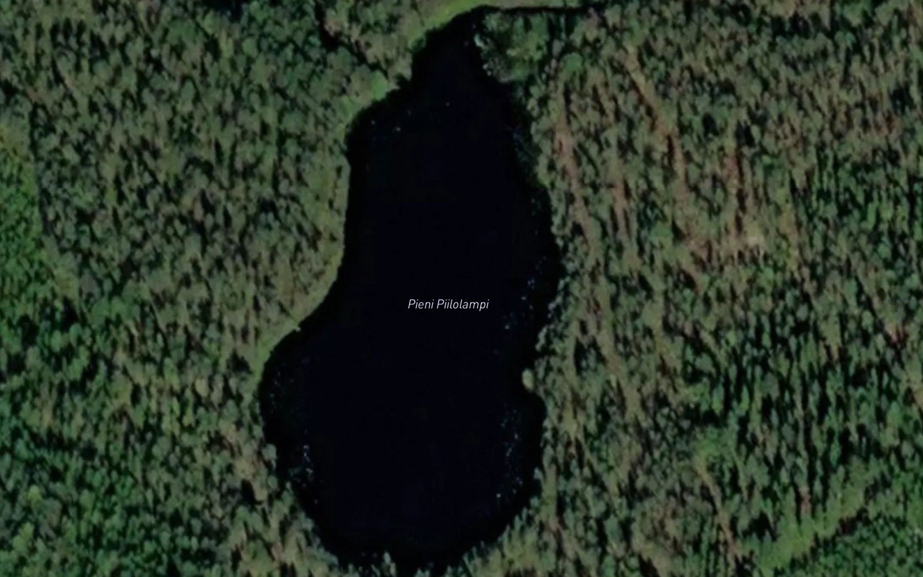 Satellite map of the Pieni Piilolampi