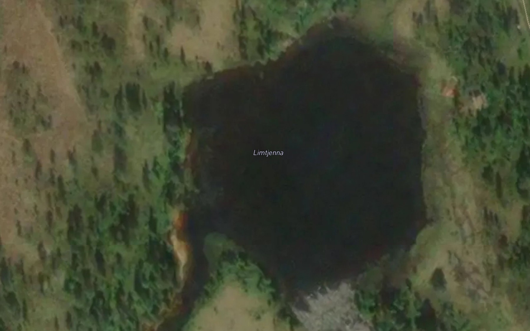 Satellite map of the Lintjenna