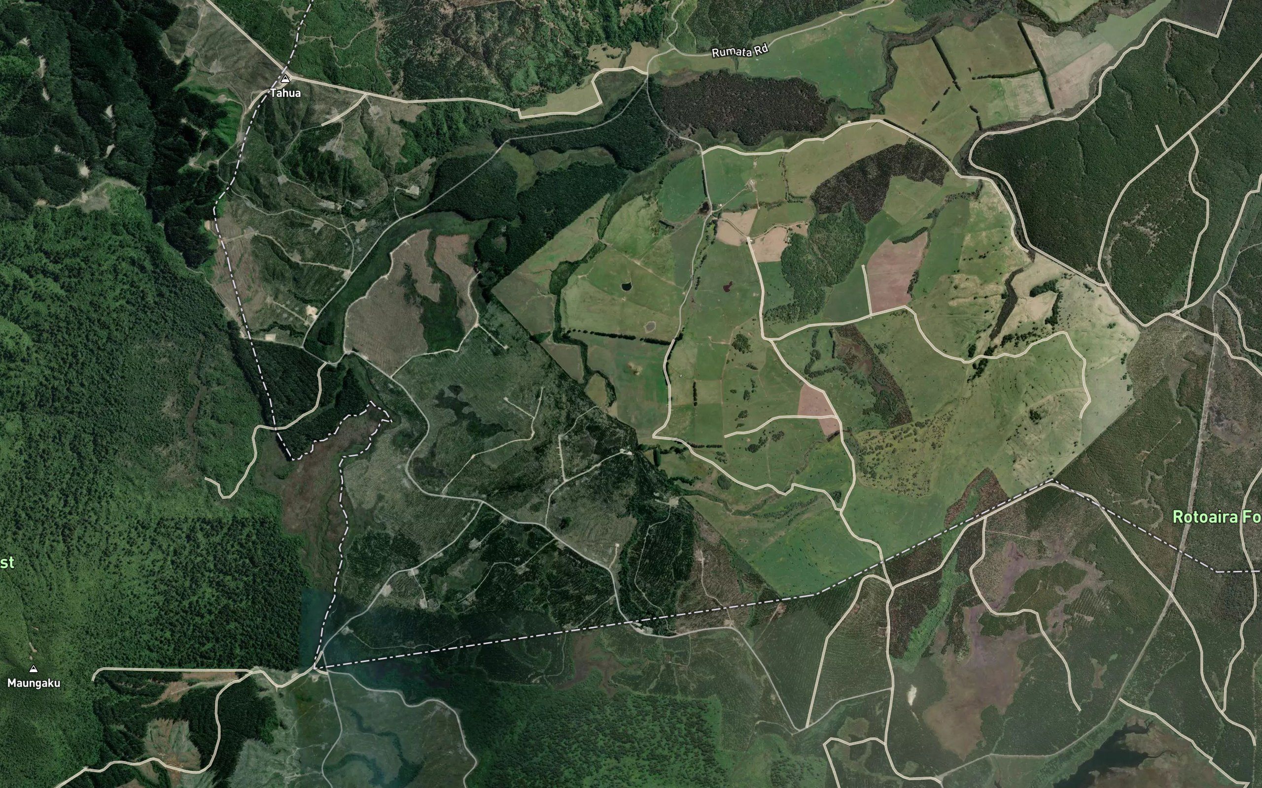 Mangaparuparu Stream