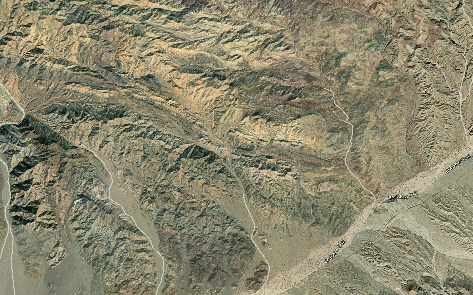 Satellite map of the Gucci Spring