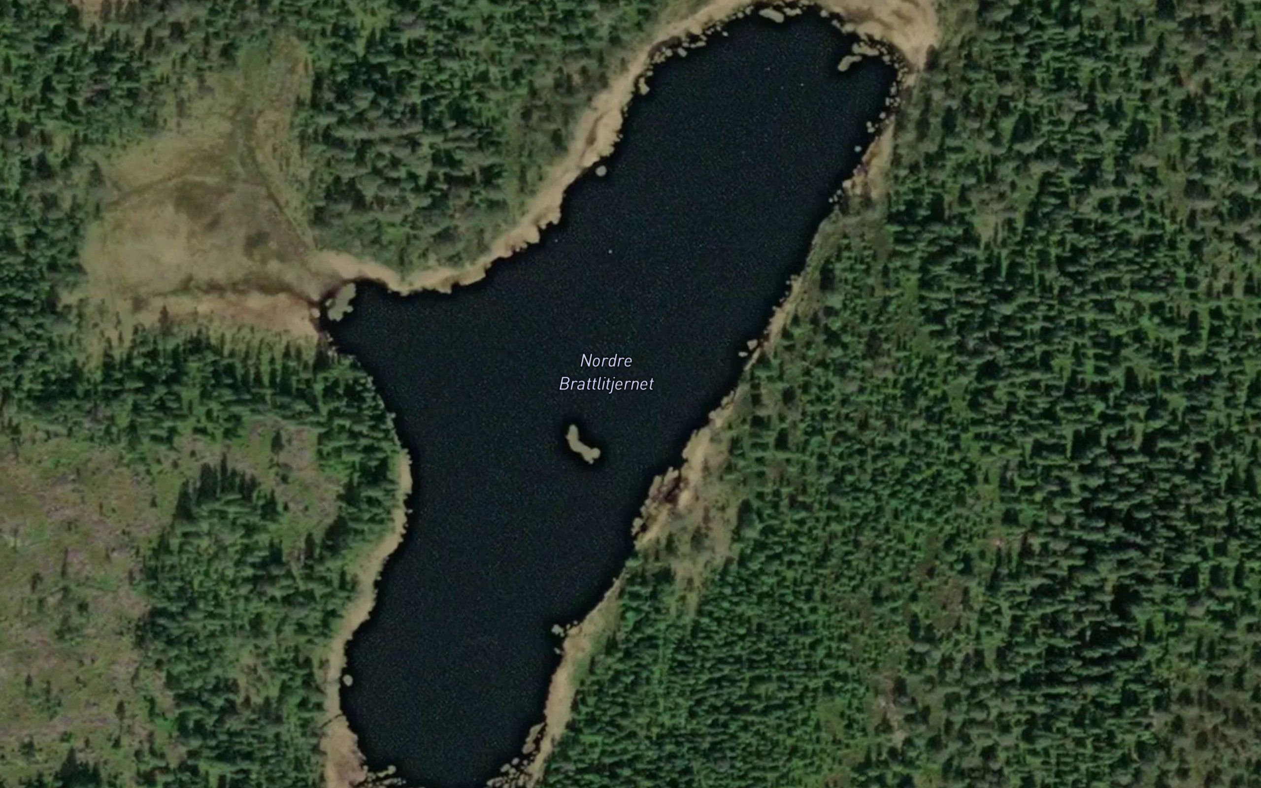 Brattlitjernet,nordre