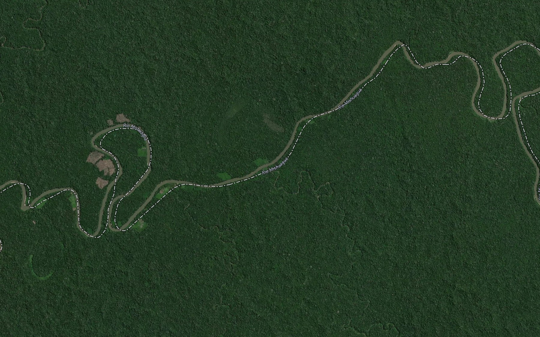 Satellite map of the Quebrada Rija