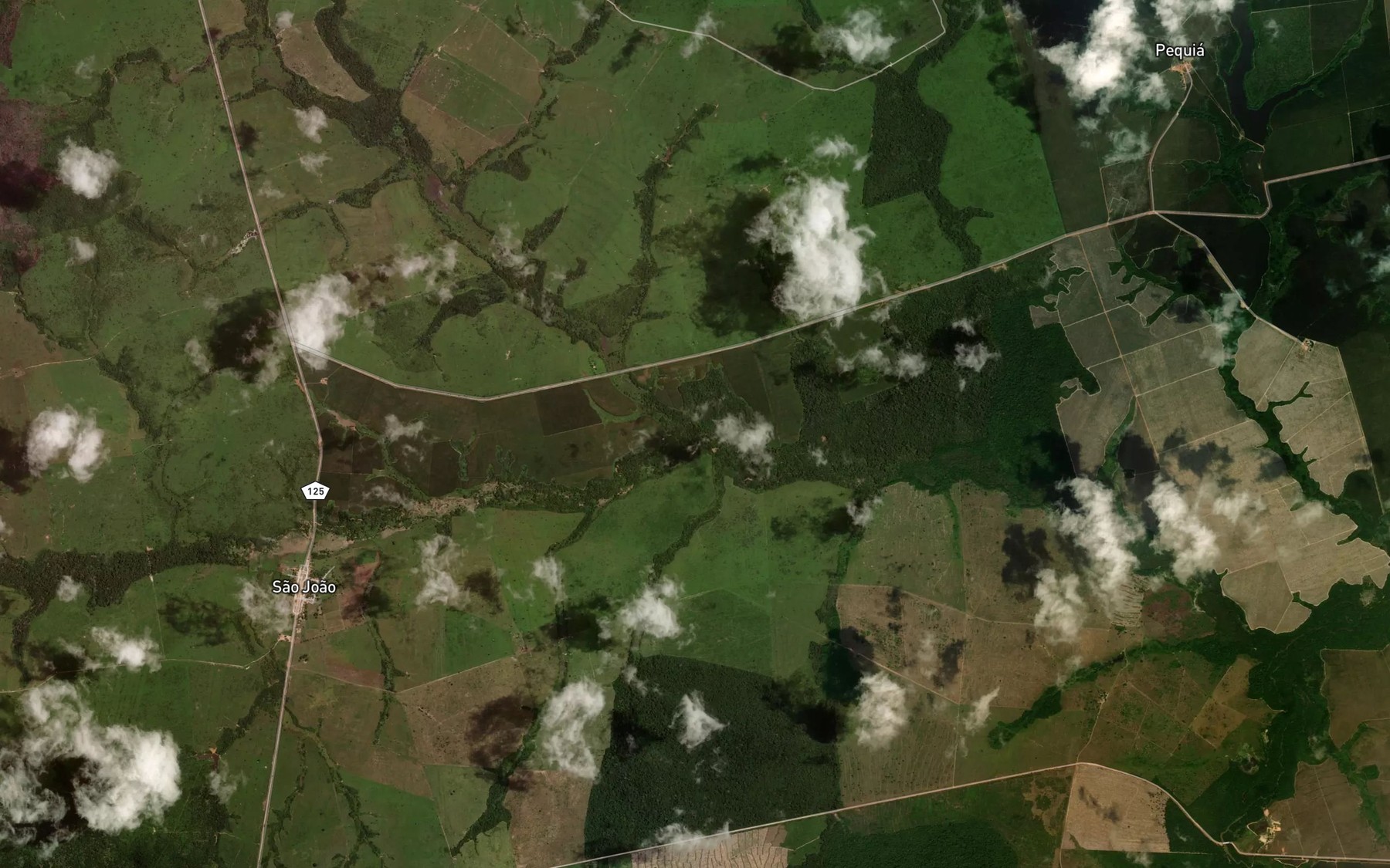 Satellite map of the Igarape do Trinta
