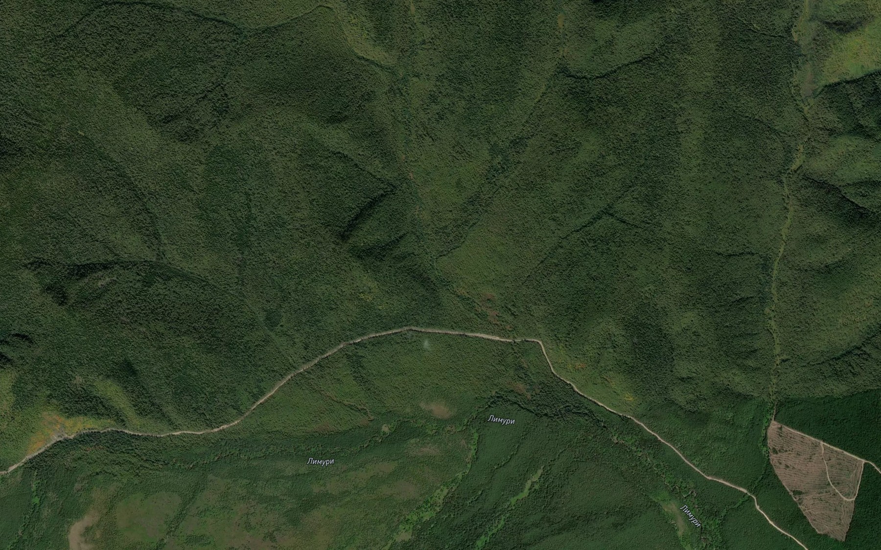 Satellite map of the Kuz'kin