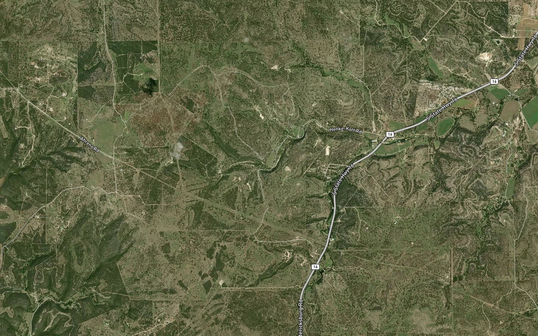 Satellite map of the Trough Spring