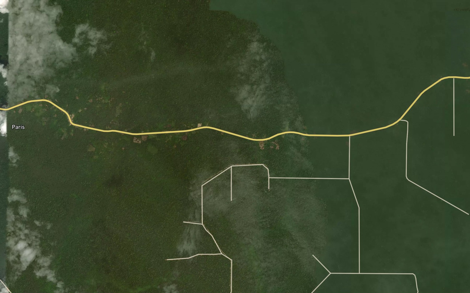 Satellite map of the Ngongo-Ngongo