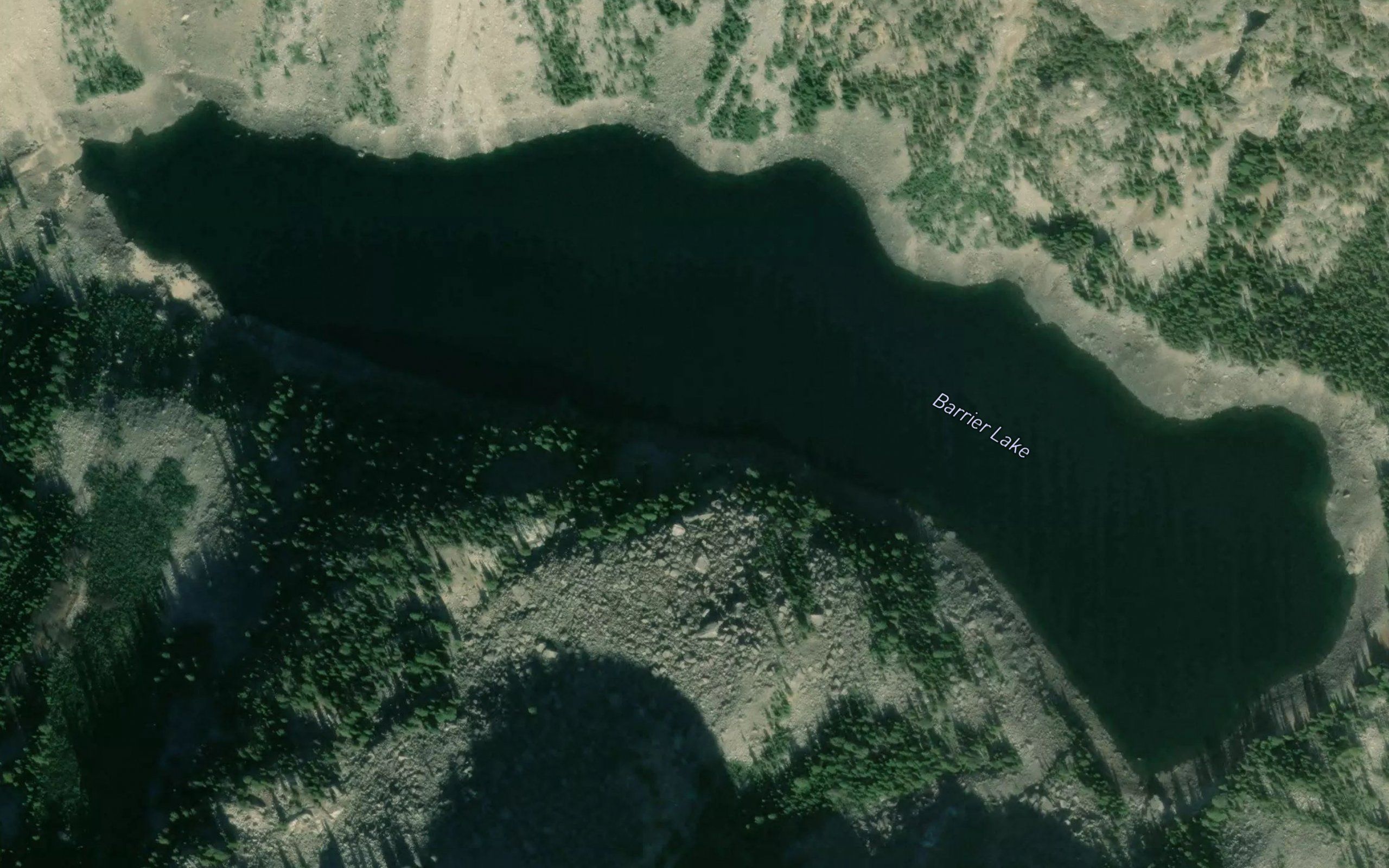 Barrier Lake