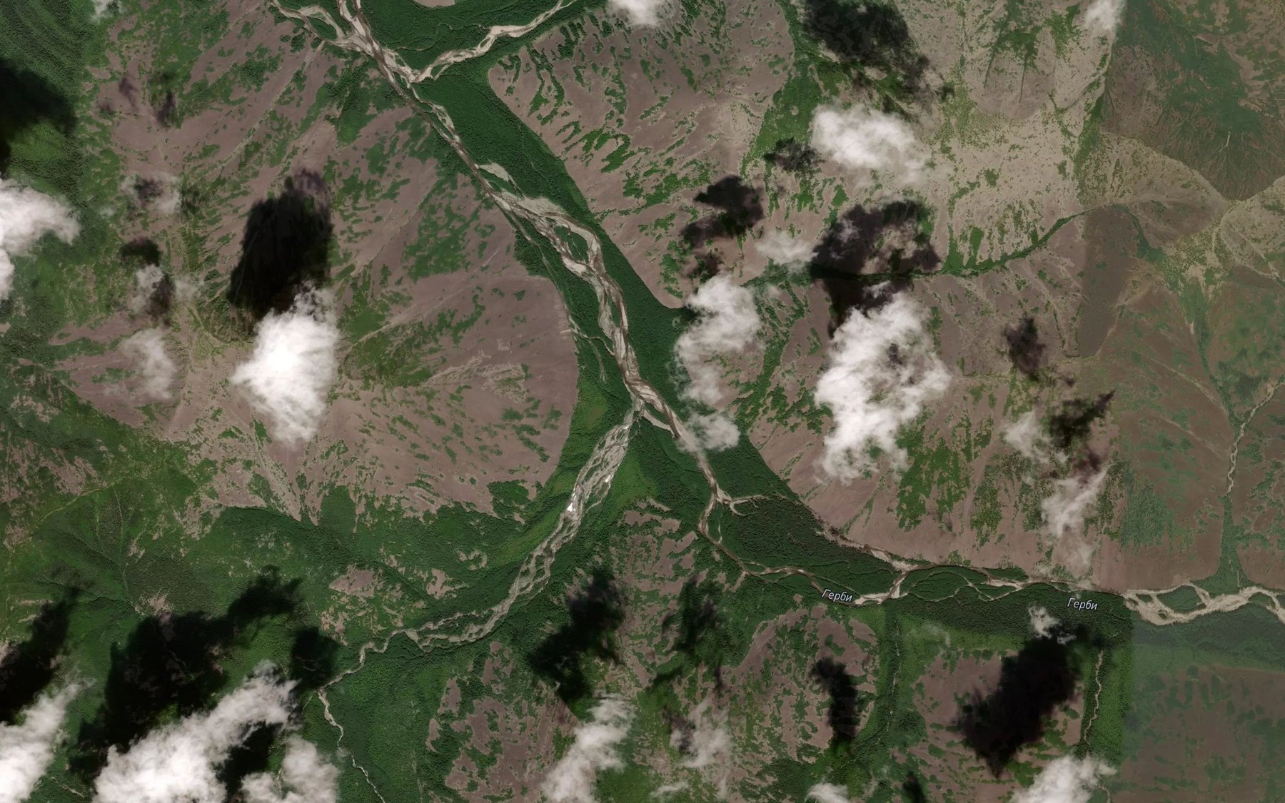 Satellite map of the Omot-Makit