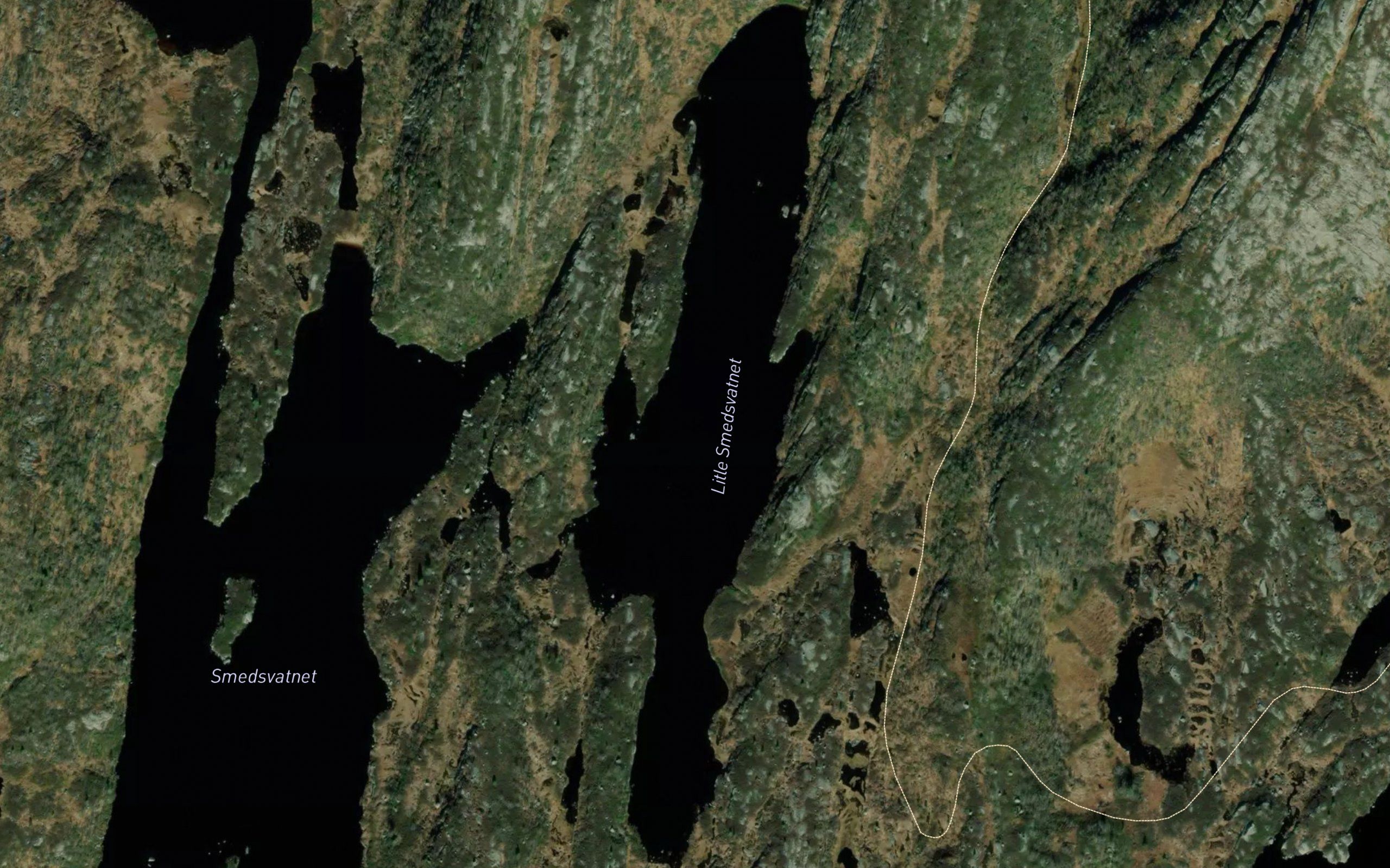Smedsvatnet,litle