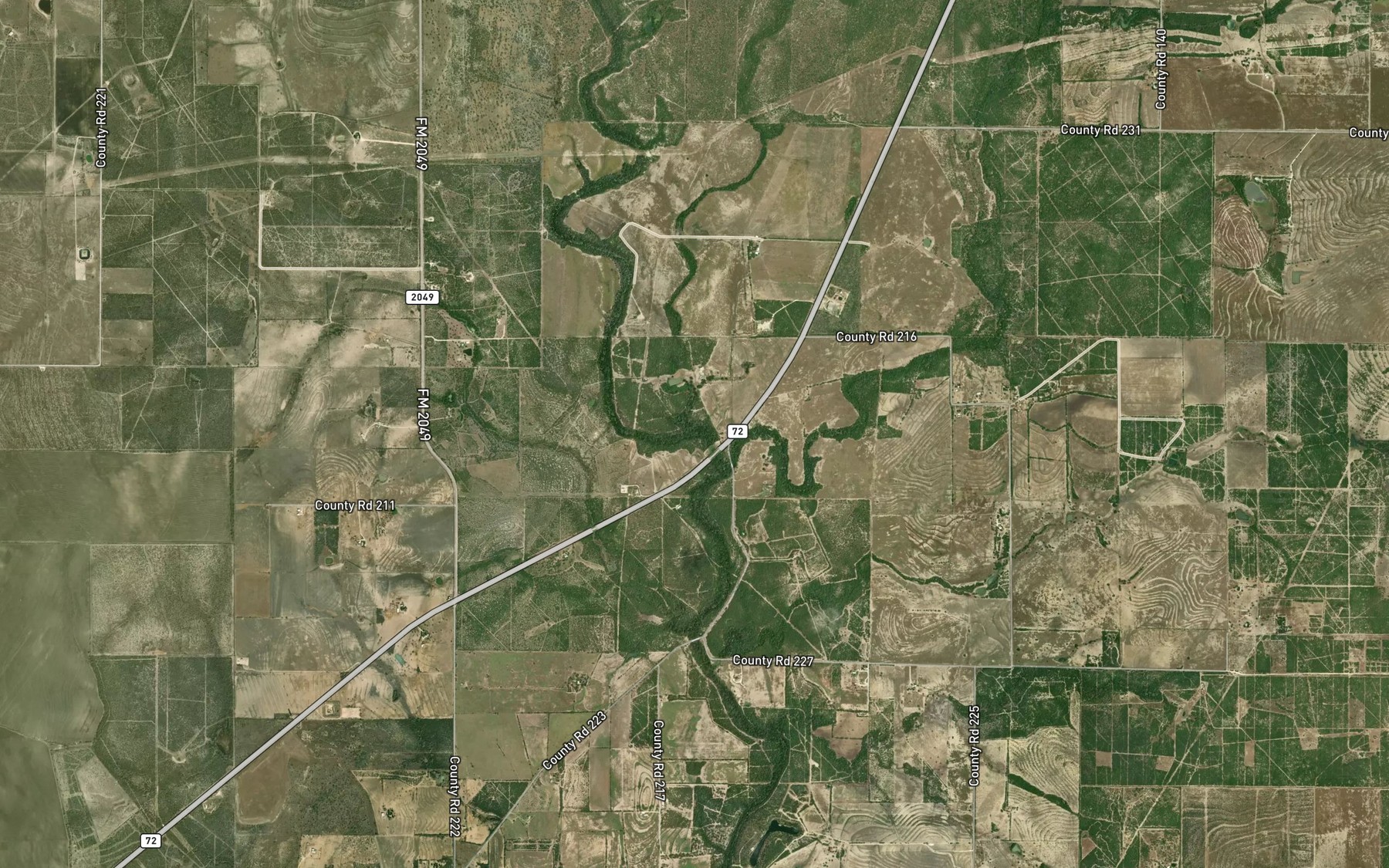 Satellite map of the Best Branch