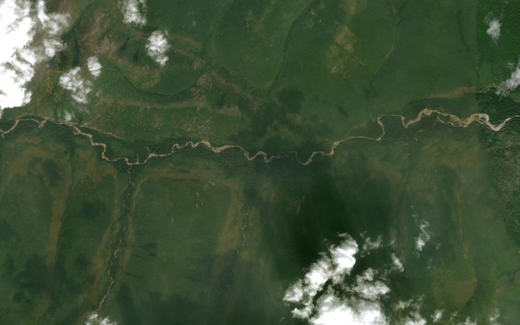 Satellite map of the Granitnyy