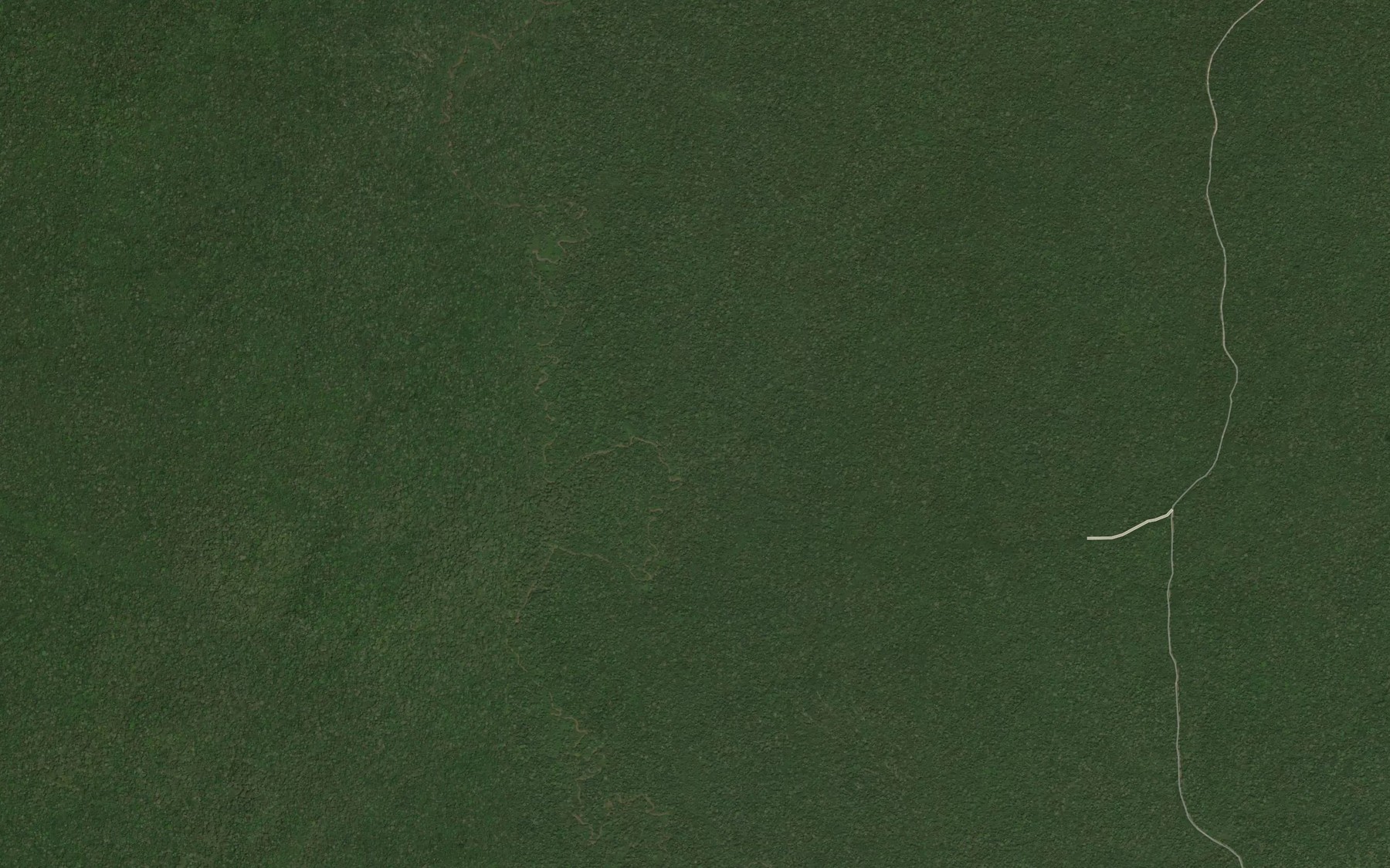 Satellite map of the Toubakele