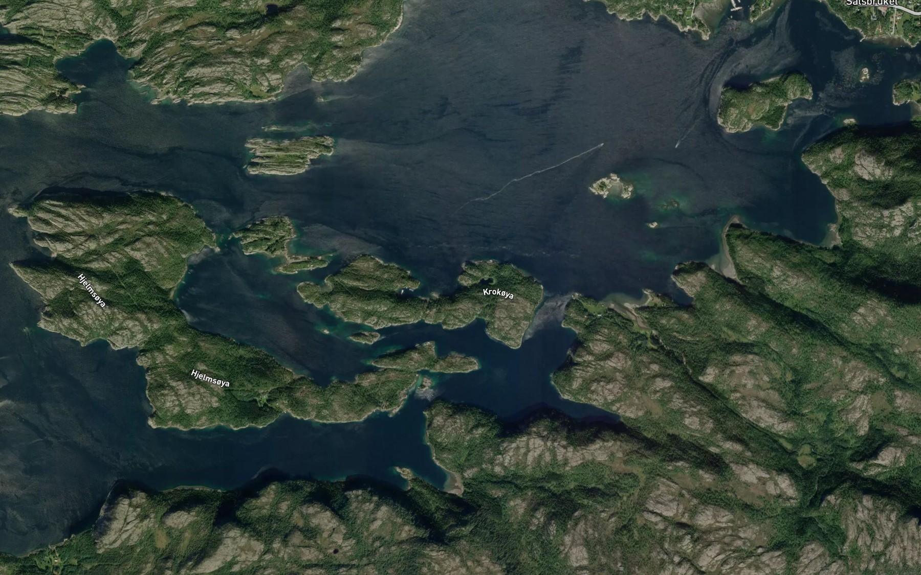 Satellite map of the Krokoylonet