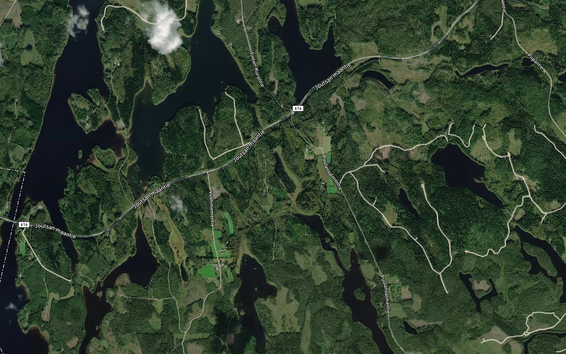 Satellite map of the Likolahti