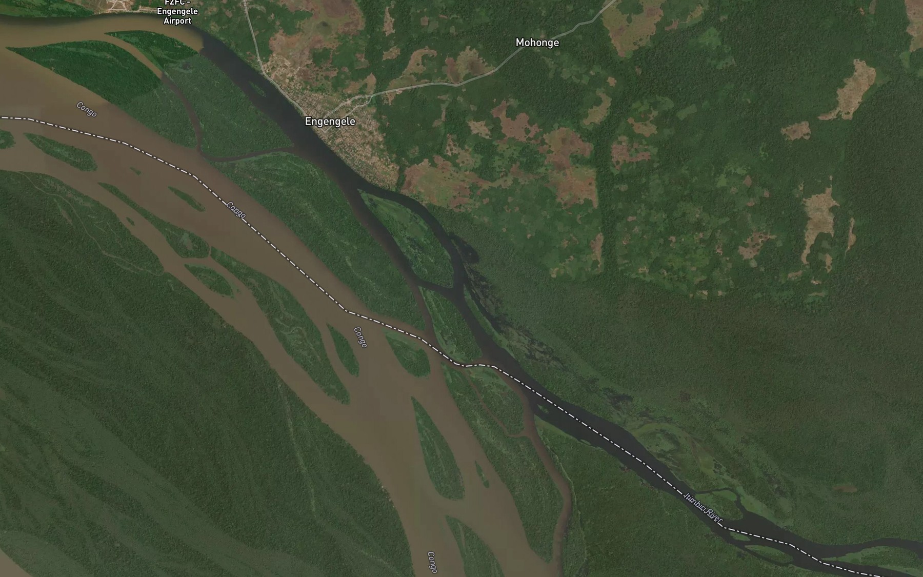 Satellite map of the Liha
