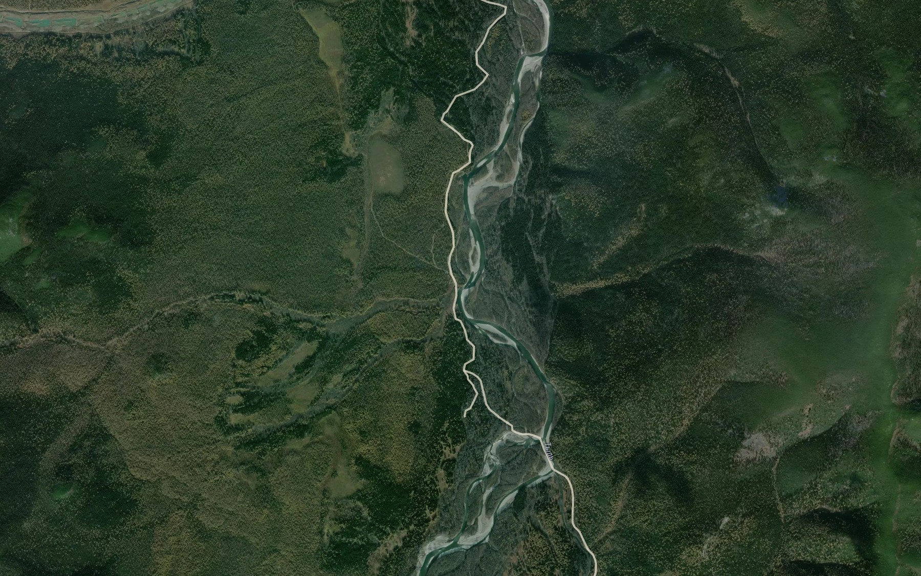 Satellite map of the Ambar-Bira