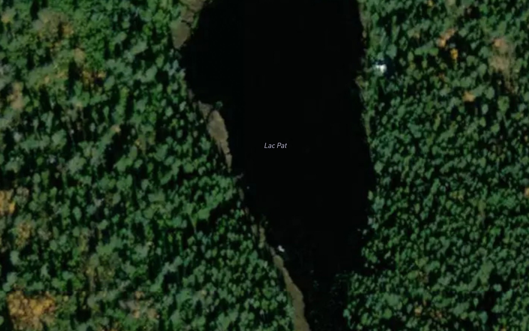 Satellite map of the Lac Pat
