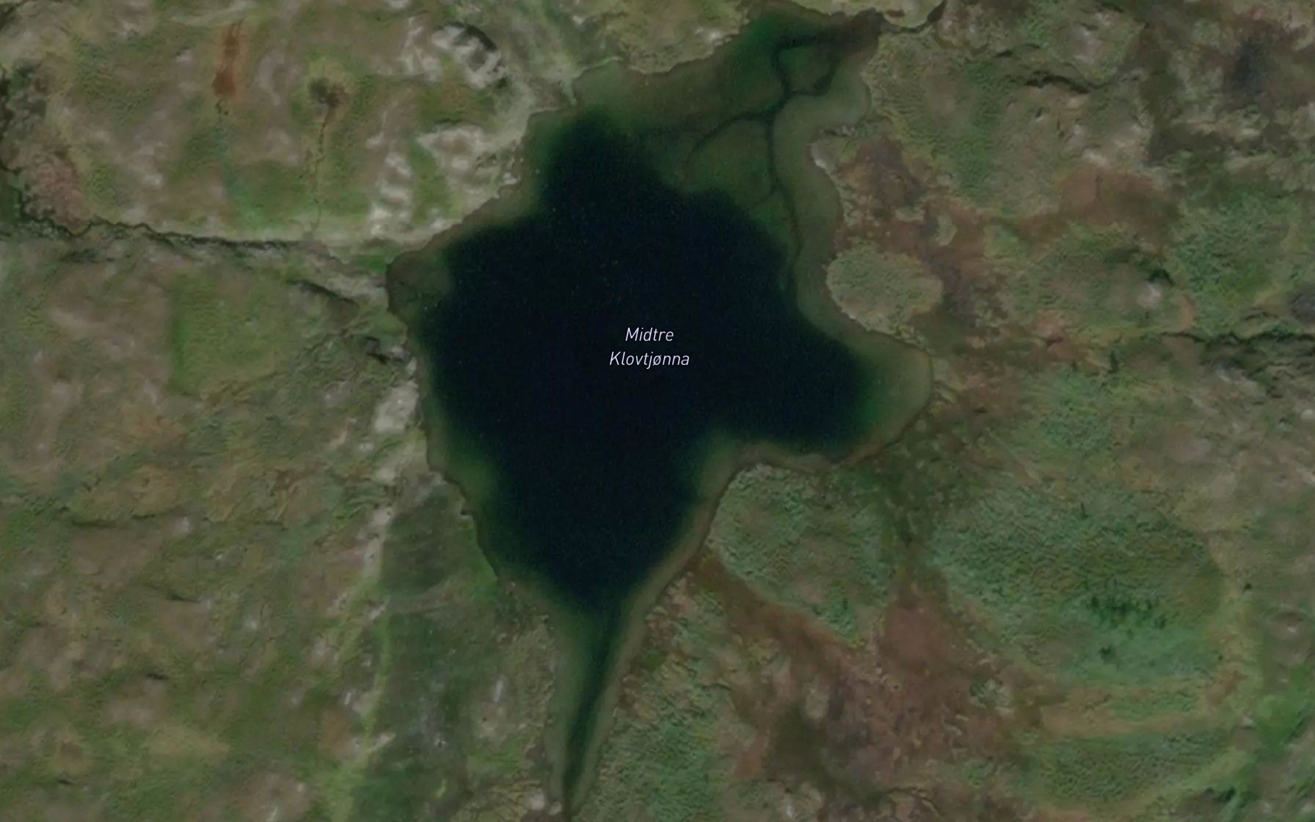 Klovtjorna,midtre