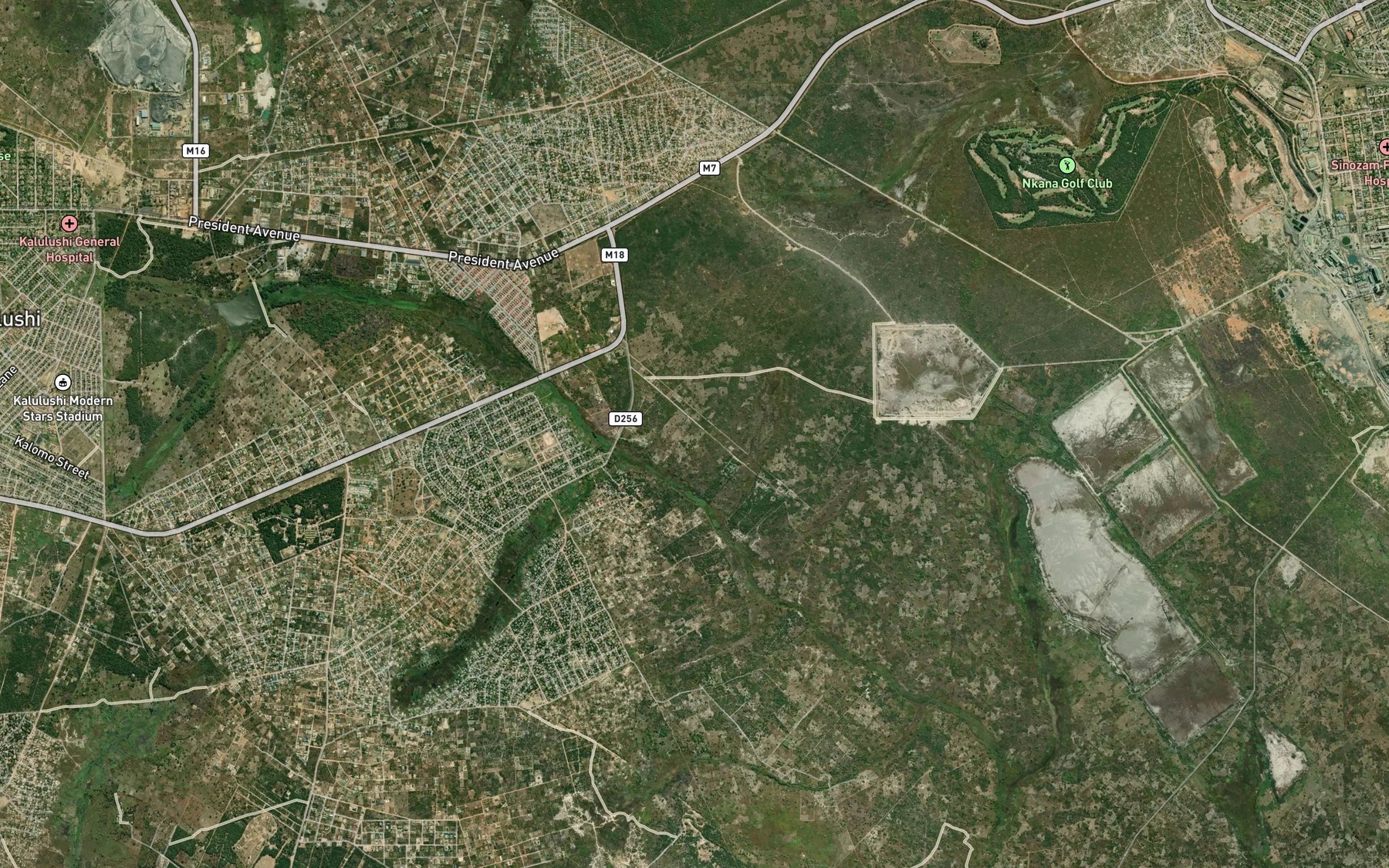 Satellite map of the Kankonshi