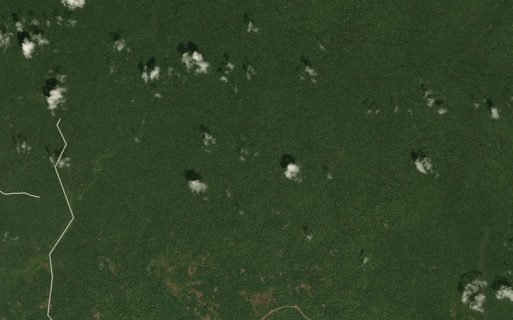 Satellite map of the Monta