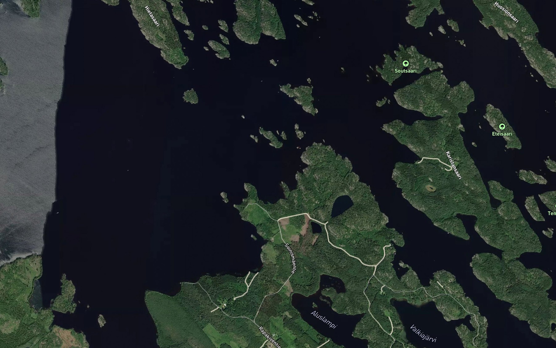 Satellite map of the Luhtiislahti