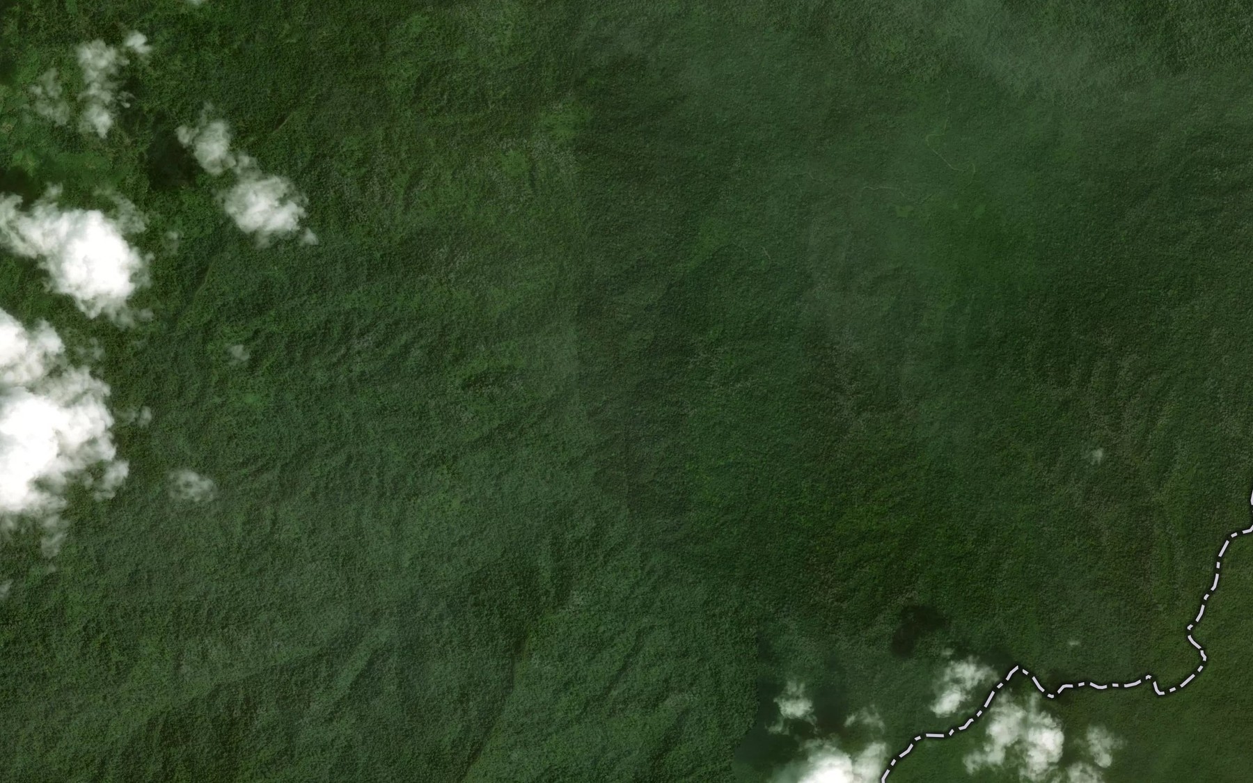 Satellite map of the Khlong Chali