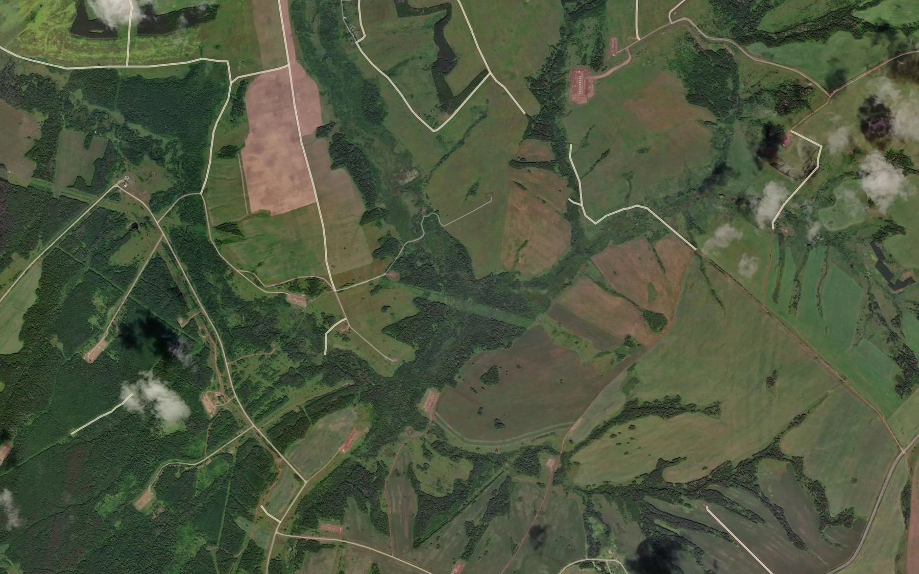 Satellite map of the Koz'myashka