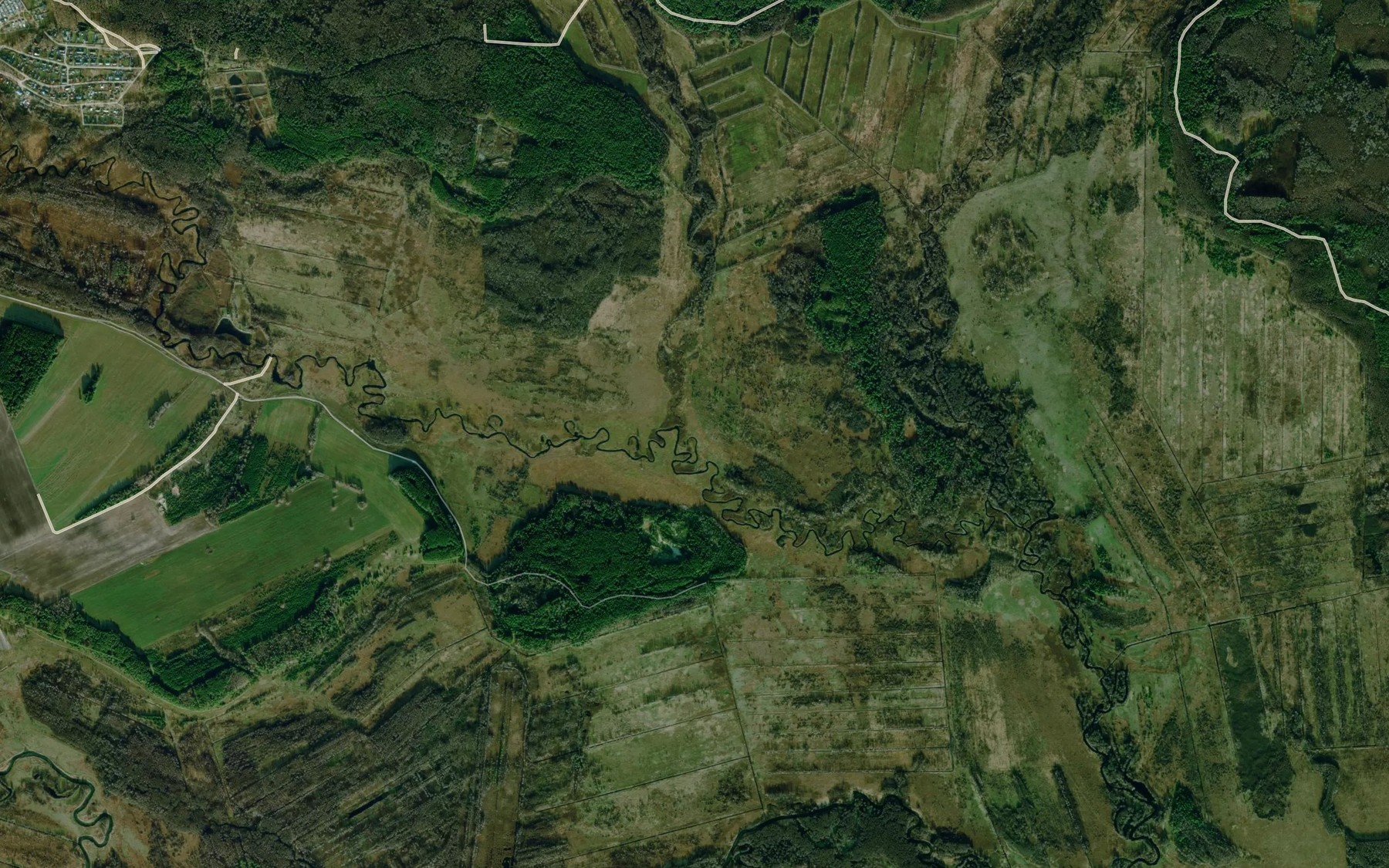 Satellite map of the Kestromka